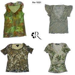 Y2K Forest Vibe Sleeveless Tops(RW-1051)
