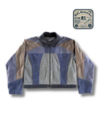 Jaqueta Cropped de Lona Reciclada