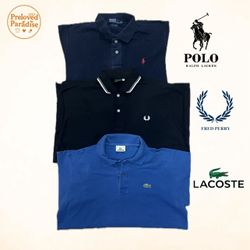 Ralph Lauren , Lacoste & Fredd Perry Polo T-shirts