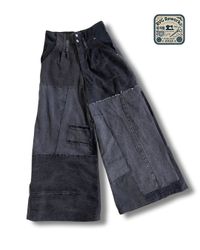 Calças de Denim de Cintura Alta Recicladas