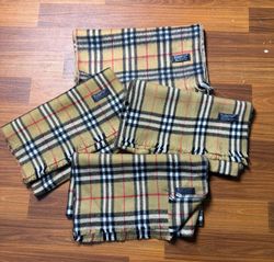 Beige colour Burberry scarves
