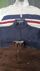 Maglioni Mix Branded con zip 1/4 (2552)