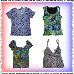Maximalist Floral Tops and Dresses Y2K Mix (SS-146..