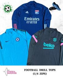 Football Drill Tops 1/4 Zip