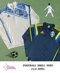 Football 1/4 Zip Drill Tops