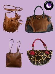 Y2K Boho brown bags mix (M-750)