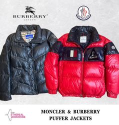 Moncler und Burberry Daunenjacken / -mäntel