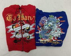 CR4705 Vintage Ed Hardy Hoodie