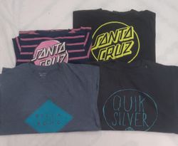 CRZ0336 Vintage Classic Surf Brand Mix Printed T-S..