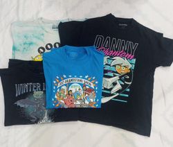 CRZ0339 Vintage Animated Graphic Printed T-Shirt