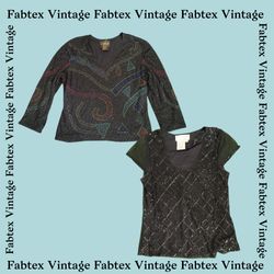 (FV-207) Y2K Beaded Tops