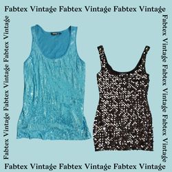 (FV-210) Y2K Sequin Tops