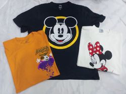 CRZ0349 Vintage Disney Mickey T- Shirt Print Colle..
