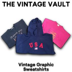 Vintage Graphic Sweatshirts