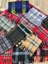 Classical Burberry scarves