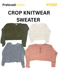 Crop Style knitwear Sweaters Bundle – ( Wcv 1002 )