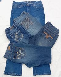 IQ0955 Y2K Iconic Denim Babe Flare Jeans