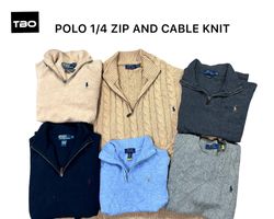 Polo Ralph Lauren 1/4 zip and cable knit