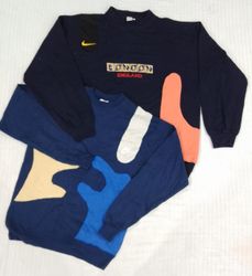 CR5412 Upcycled Patch Fusion Sweatshirt