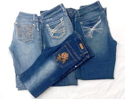 IQ0957 Y2K Retro Revival Flares Jeans