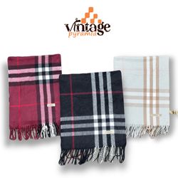VPX251 Burberry Scarves 100% Authentic Cashmere