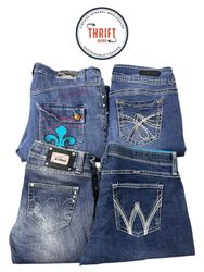 Jeans a zampa d'elefante Y2K