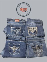 Y2K Flare Jeans LX-172 9-PCS