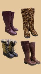 Botas Longas Marrons Y2k (M-156)