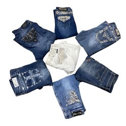 Mixed Jeans