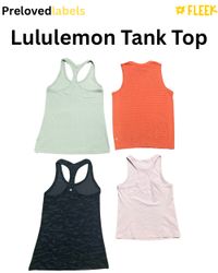 Lululemon Tank Top Bundle (Wcv: 1008)