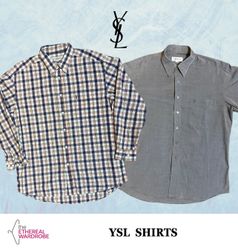 Camisas de botão YSL