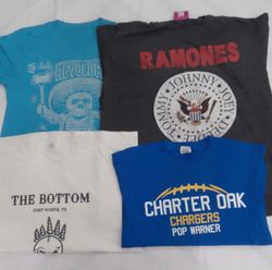 CRZ0360 Vintage Unbranded Printed T-Shirt Bundle