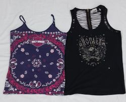 Ensemble de débardeurs graphiques vintage Harley D..