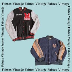 (FV-215) College - Baseball Jackets