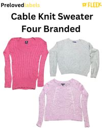 Pacchetto di maglioni a maglia cable (Wcv: 1011)