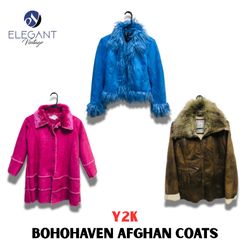 Y2K Bohohaven Afghan Coats - EV1087