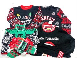 IQ0960 Y2K  Funky Y2K Christmas Knits