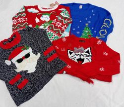 IQ0961 Y2K Festive Funk Sweaters