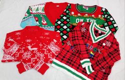 IQ0963 Y2K Millennium Christmas Sweaters