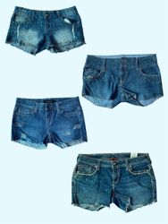Denim mini shorts (TS:1209)
