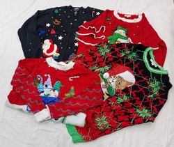 IQ09644 Funky Y2K Christmas Knitwear