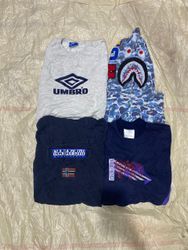 A Bathing ape and vintage mix sweatshirts