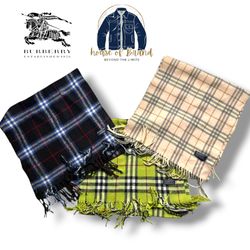 Burberry scarves