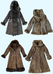 Bohemian Fur-Trimmed Coats(TS:1202)