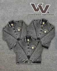 Premium Carhartt reworked style acid washed denim ..