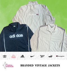 Branded Vintage Track / Windbreaker Jackets