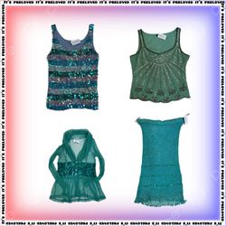 Ocean Mermaid - Tops, Kleider, Röcke (SS-1492)
