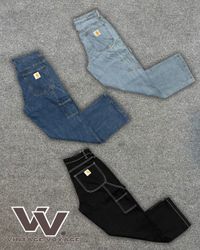 Carhartt Rework Style Mixed Colors Denim Pants - #..
