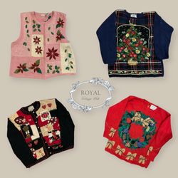 Vintage/ Y2K Christmas Sweaters