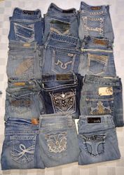 WALLFLOWER AND OTHER BRAND JEANS FLARE BOOTCUT (MR..